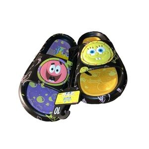 SpongeBob SquarePants And Patrick Sandals - Black and Yellow